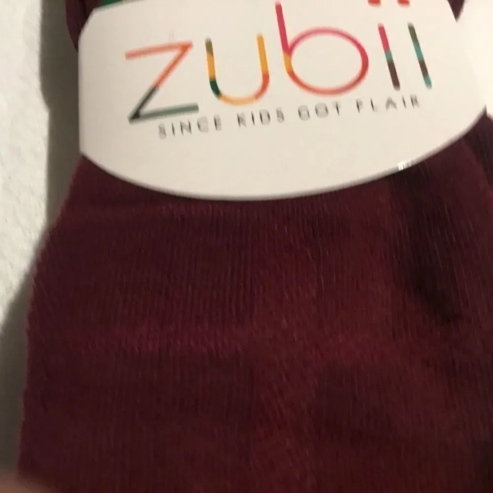 SALE. BUY 3/$10. NWT. Girls Tights. Size 12 Wine/Maroon